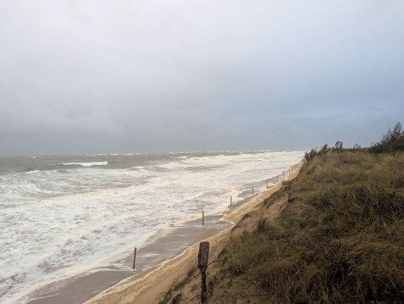 Holme Beach this morning